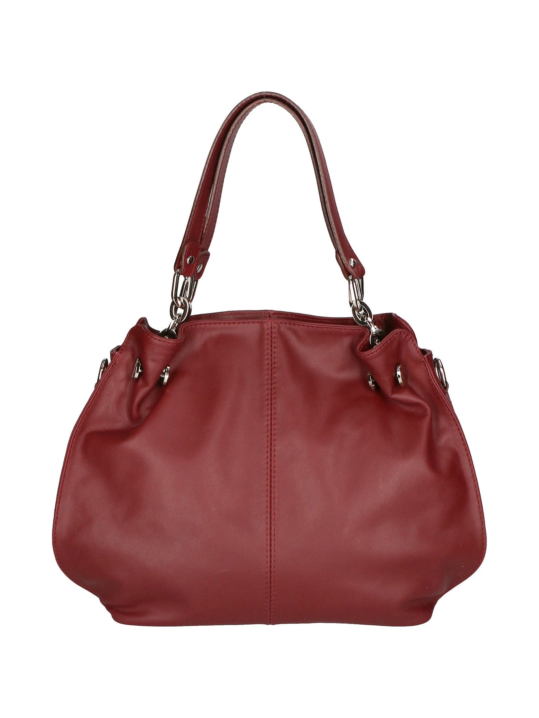 borsa a spalla da Donna in Vera Pelle | Gave Lux | GLX22330523FBG-S34_BORDO
