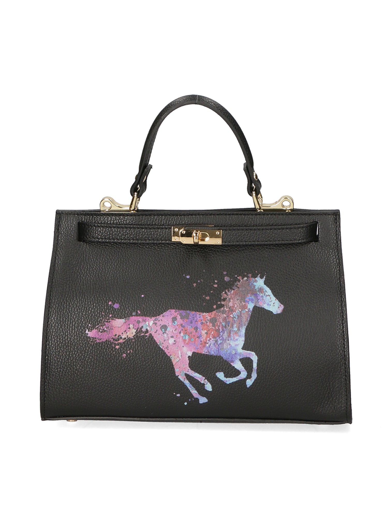 Borsa a mano da Donna in Vera Pelle | Gave Lux | GLX220426323FBG-D28_NERO_BLACK