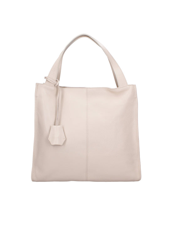 Borsa a spalla da donna In Vera pelle | Gave Lux | GLX22331223FBG-D37_LATTE