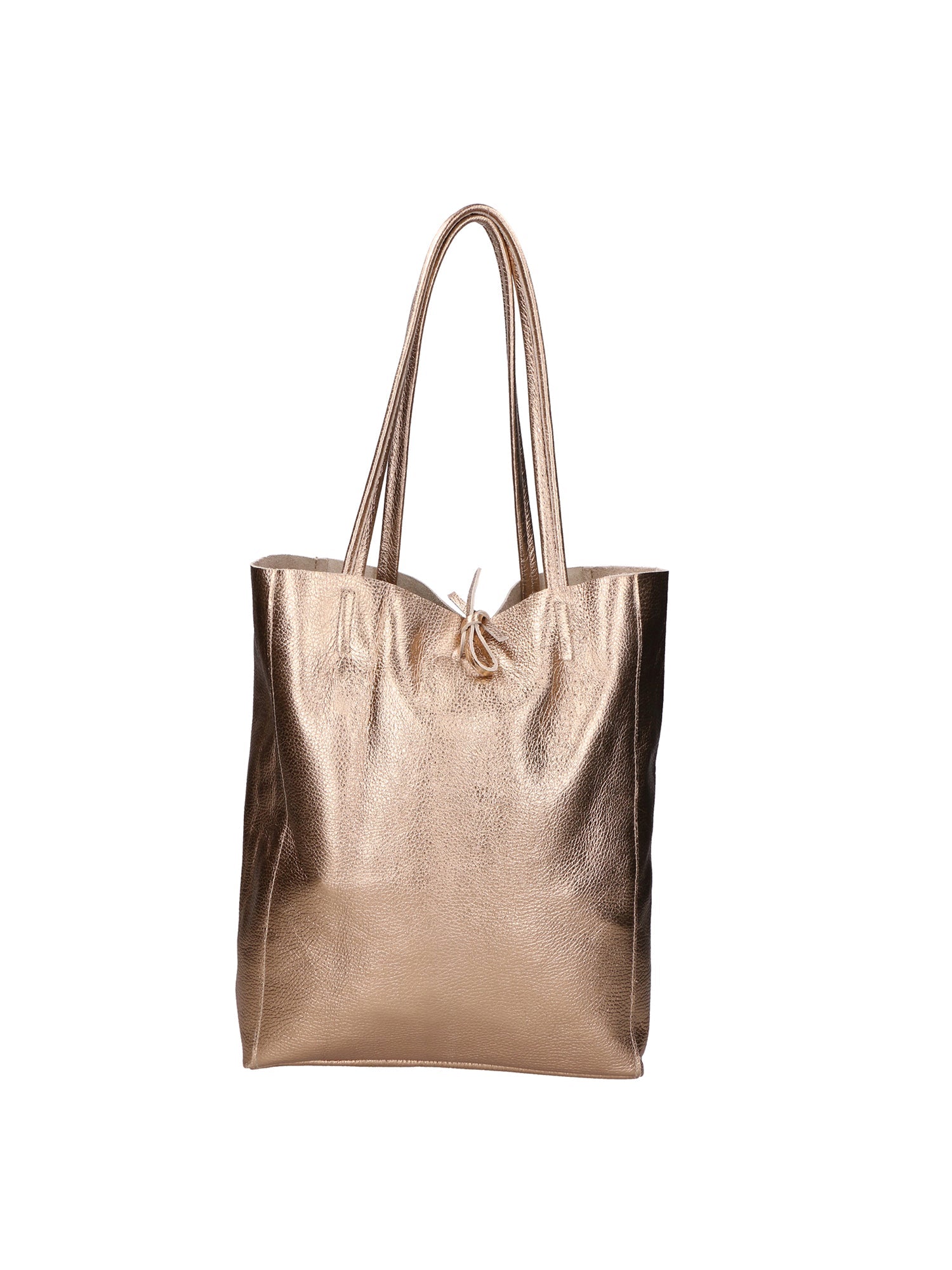 Borsa a spalla da Donna in Vera Pelle | Gave Lux | GLX220592123FBG-DL7_ORO_ANTICO