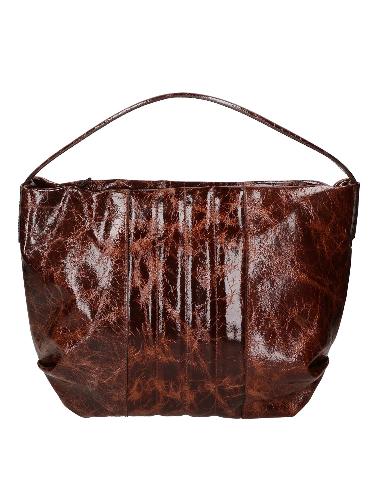 Borsa a spalla da Donna in Vera Pelle | gave lux | GLX220650723FBG-041_MARRONE