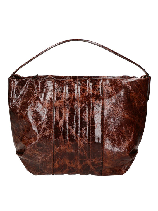 Borsa a spalla da Donna in Vera Pelle | gave lux | GLX220650723FBG-041_MARRONE
