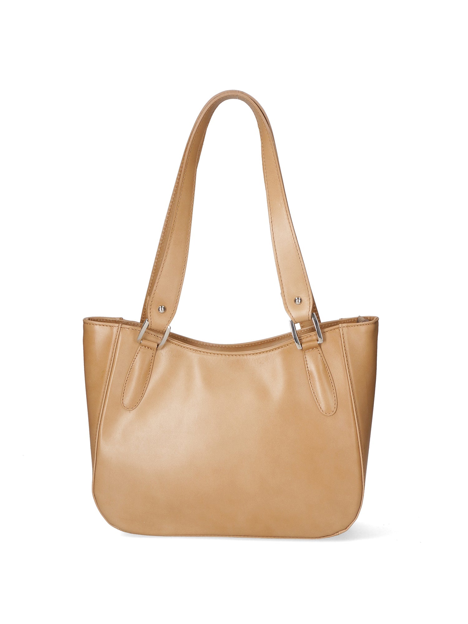 Borsa a spalla da Donna in Vera Pelle | Gave Lux | GLX22902423FBG-FANGO_TAUPE