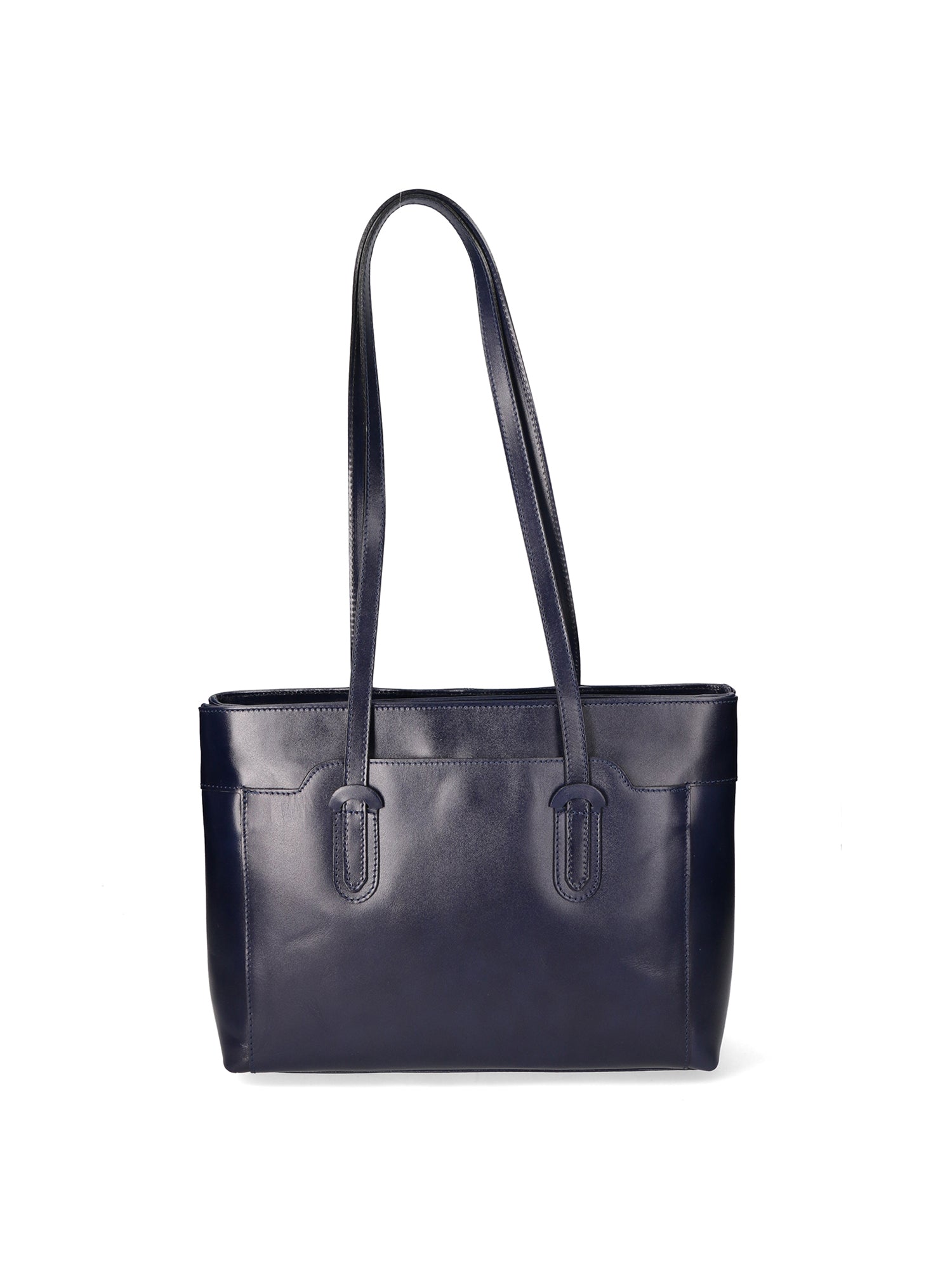 Borsa a spalla da Donna in Vera Pelle | Gave Lux | GLX22911823FBG-BLU