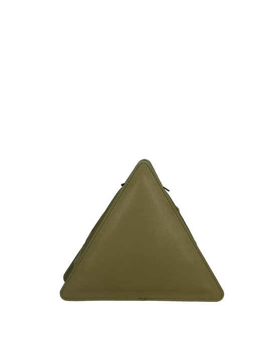 Borsa a tracolla da donna In Vera pelle | Gave Lux | GLX22658223FBG-VERDE