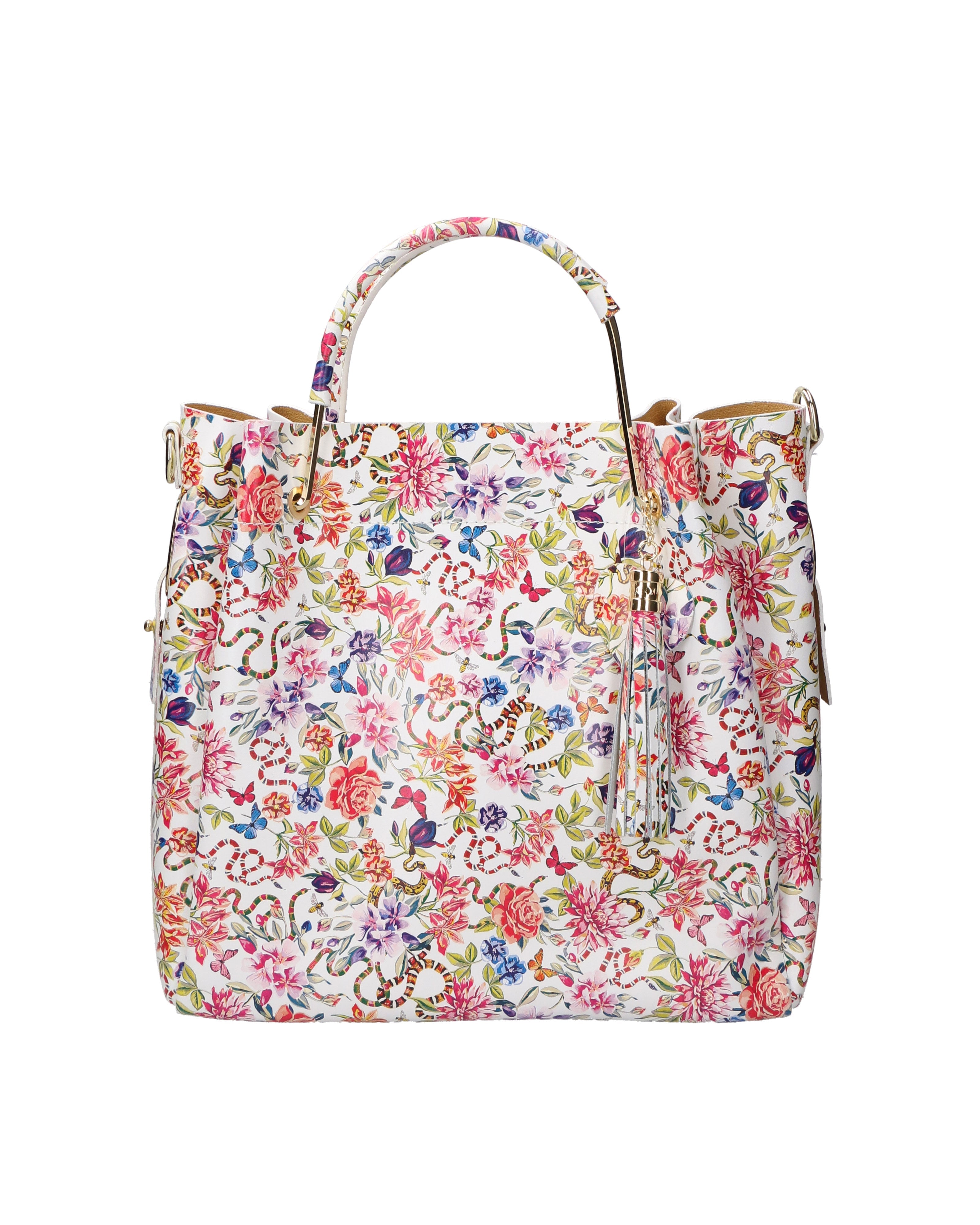 Borsa a mano da donna In Vera pelle | Gave Lux | GLX223600323FBG-FIORE-1