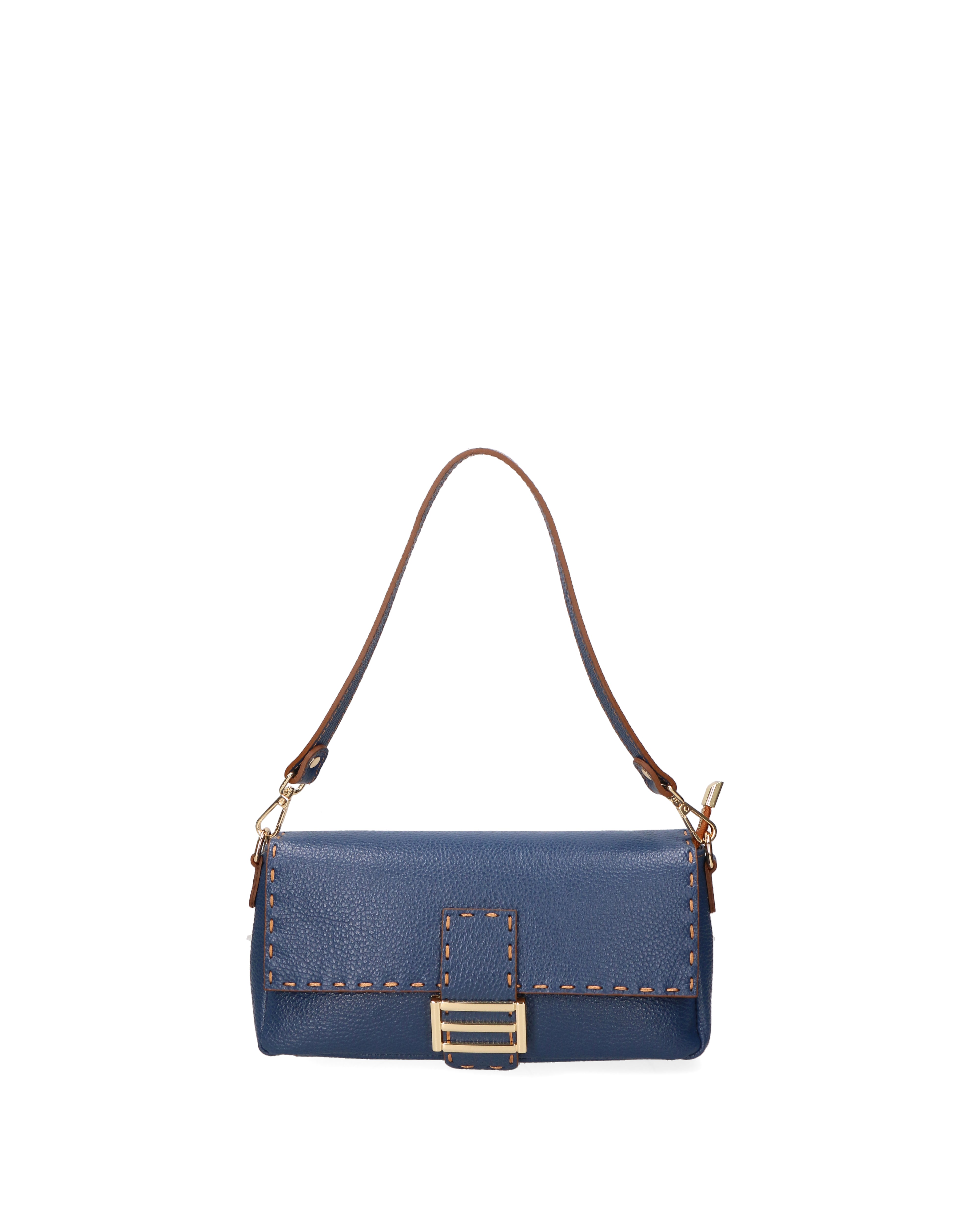 borsa a spalla da Donna in Vera Pelle | gave lux | GLX220686923FBG-D24_BLU