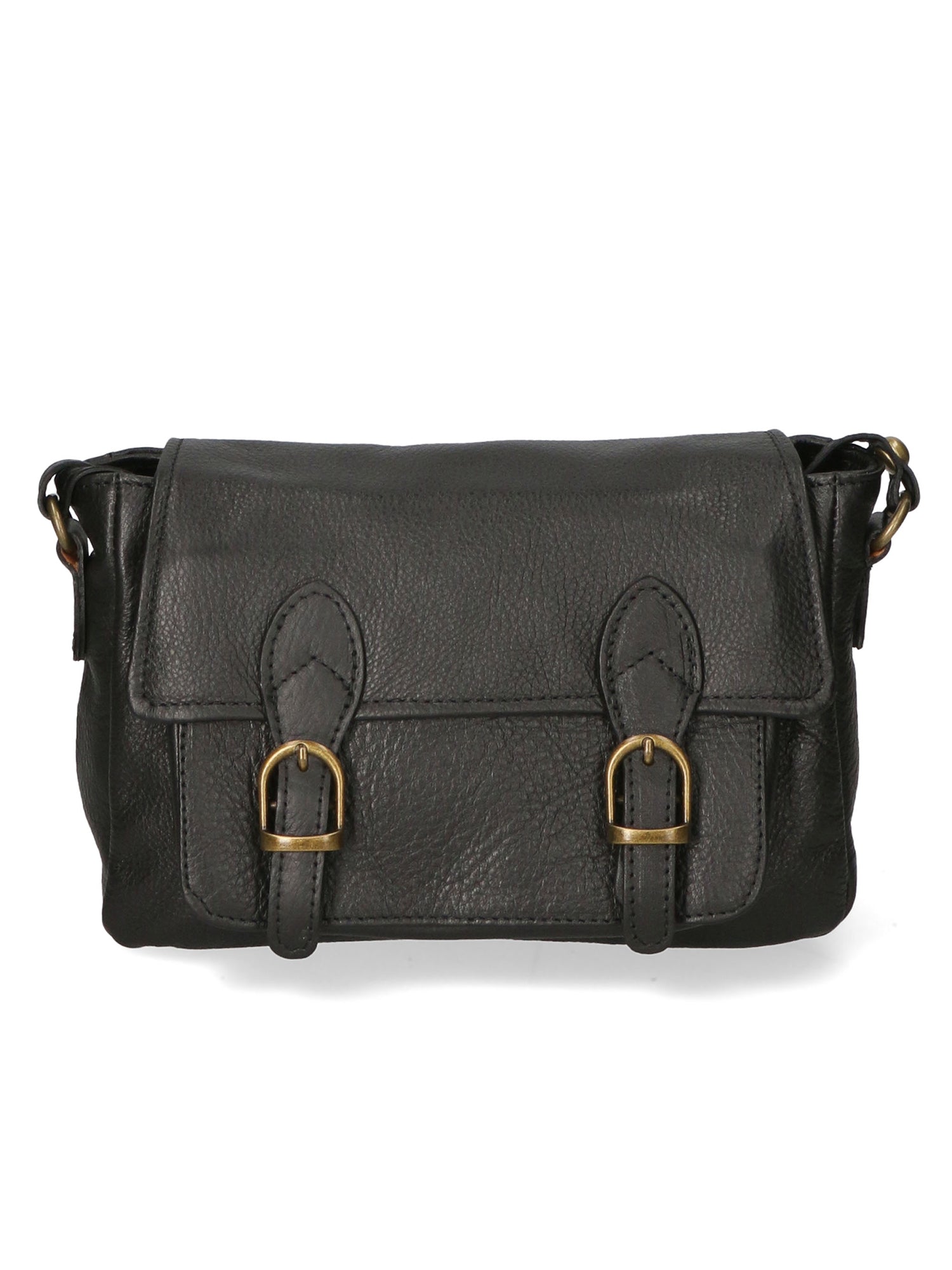 Borsa a tracolla Unisex in Vera Pelle | Gave Lux | GLX221000623FBG-NERO_BLACK