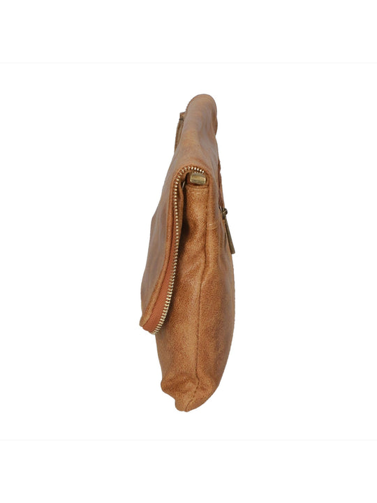 Cassandra Damen-Clutch aus echtem Leder