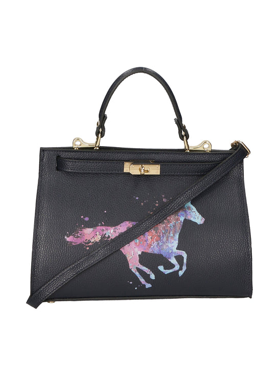 Nina Borsa a mano da Donna in Vera Pelle