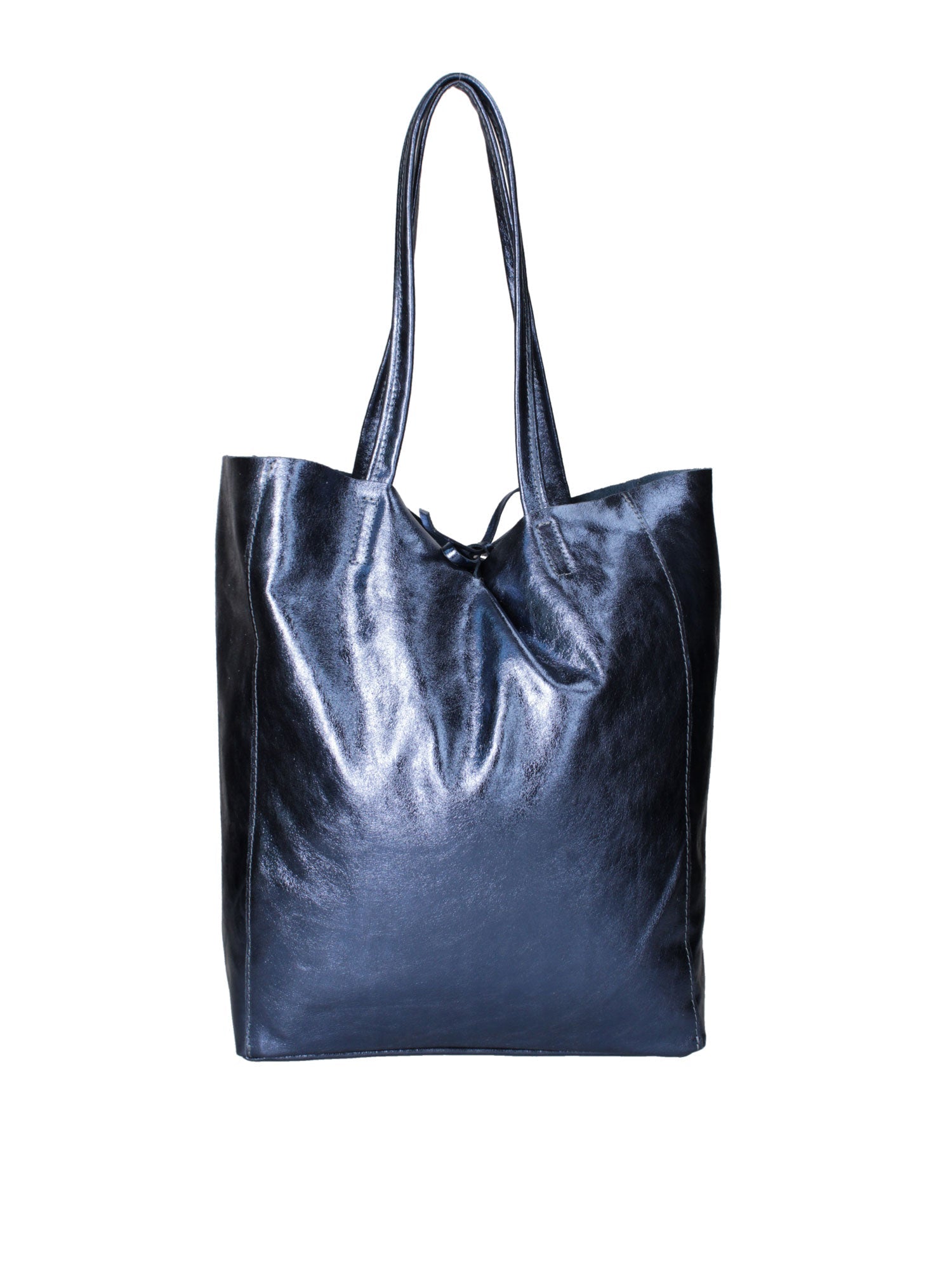 Borsa Shopper da donna In Vera pelle | Gave Lux | GLX220756523FBG-L039_BLU