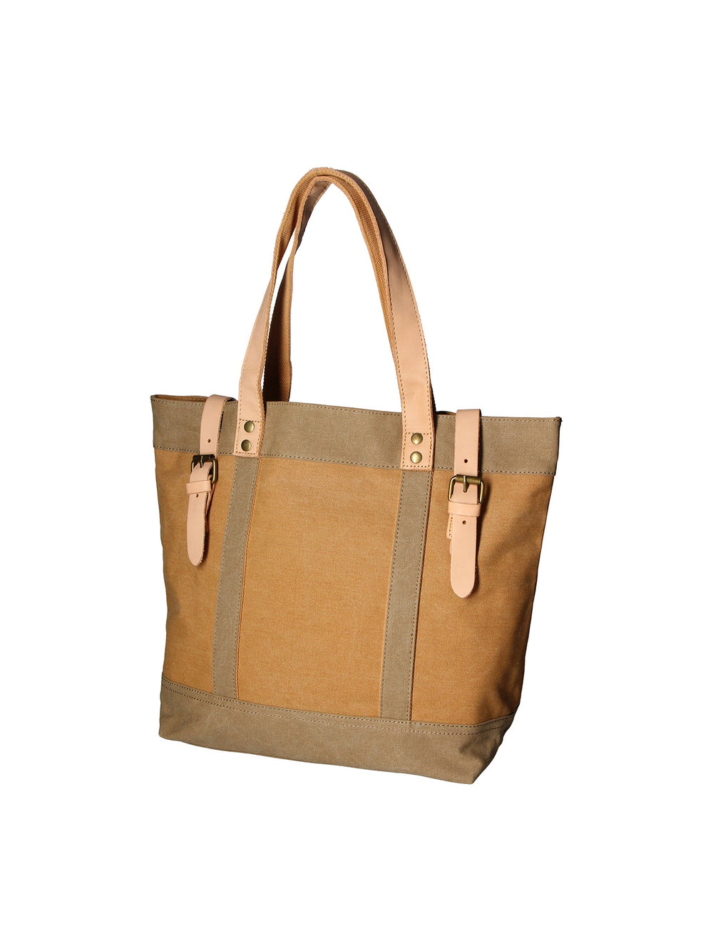 Maura Unisex-Handtasche aus Canvas und Leder