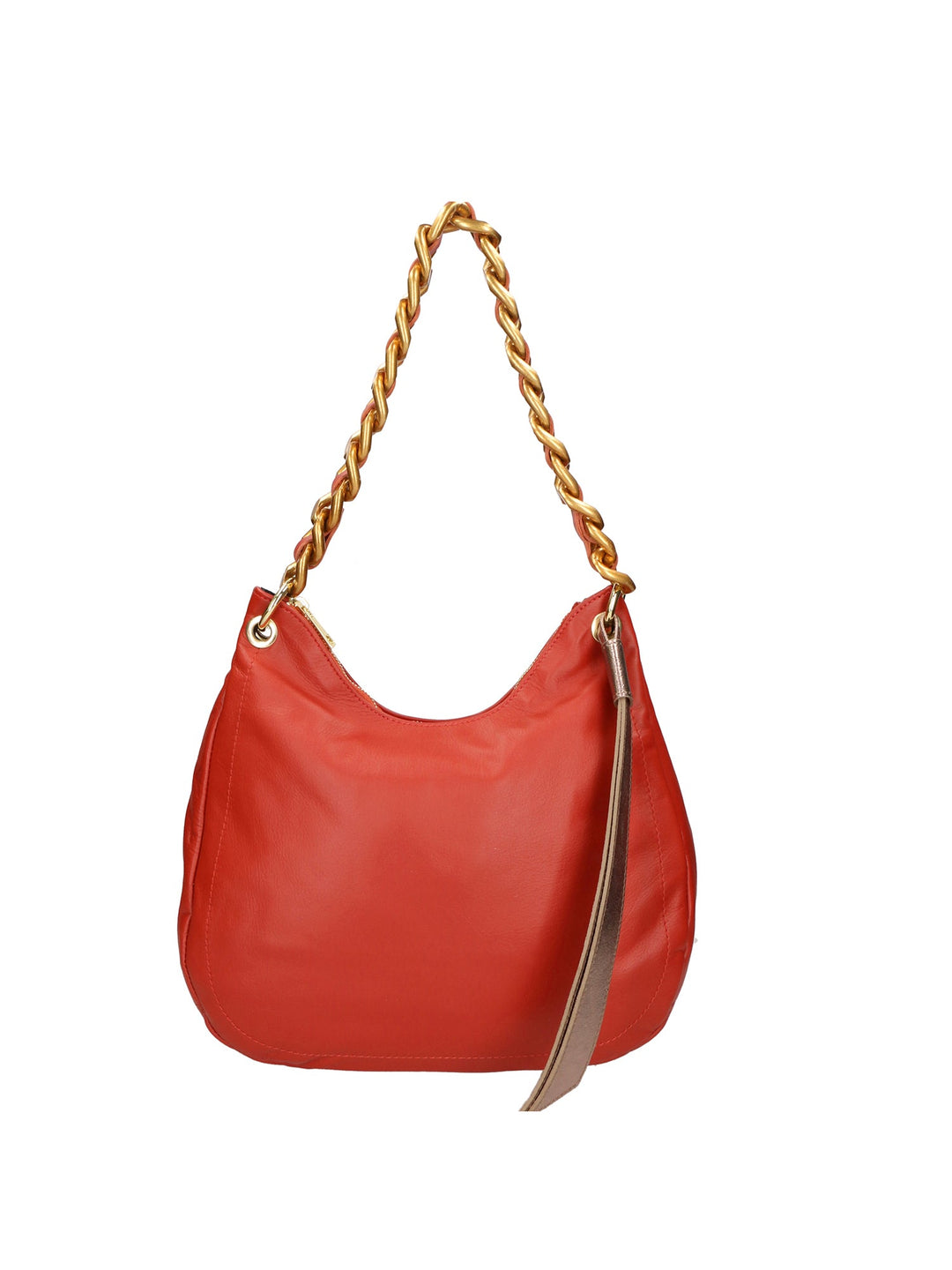 Borsa a spalla da Donna in Vera Pelle | Gave Lux | GLX220546223FBG-S35_PAPAYA_L005_BRONZO