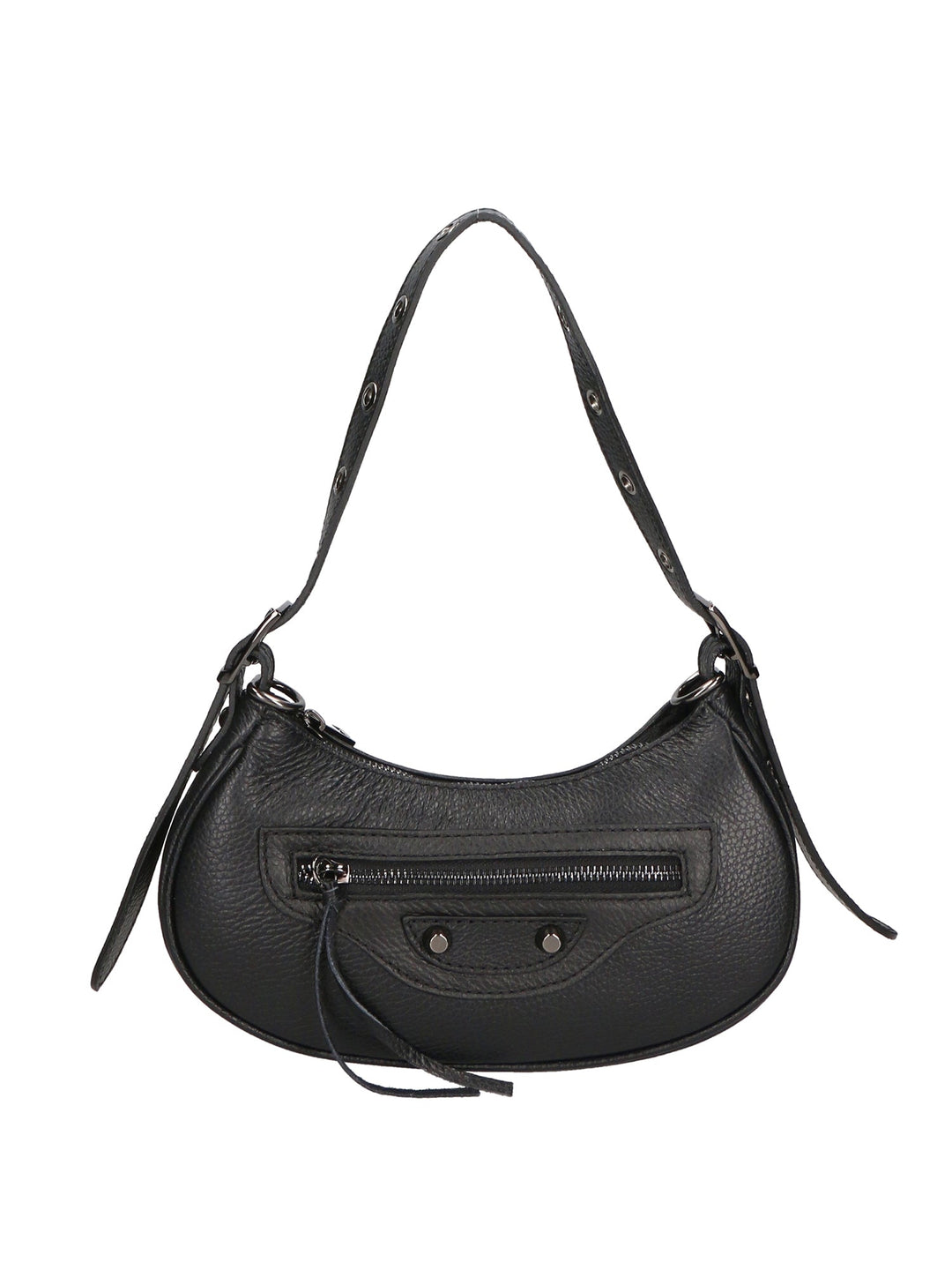 Borsa a spalla da Donna in Vera Pelle | Gave Lux | GLX220570823FBG-D28_NERO_BLACK