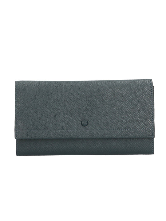 Portafoglio da Donna in Vera Pelle | Gave Lux | GLX2260555-223FBG-BLU_JEANS_DENUM