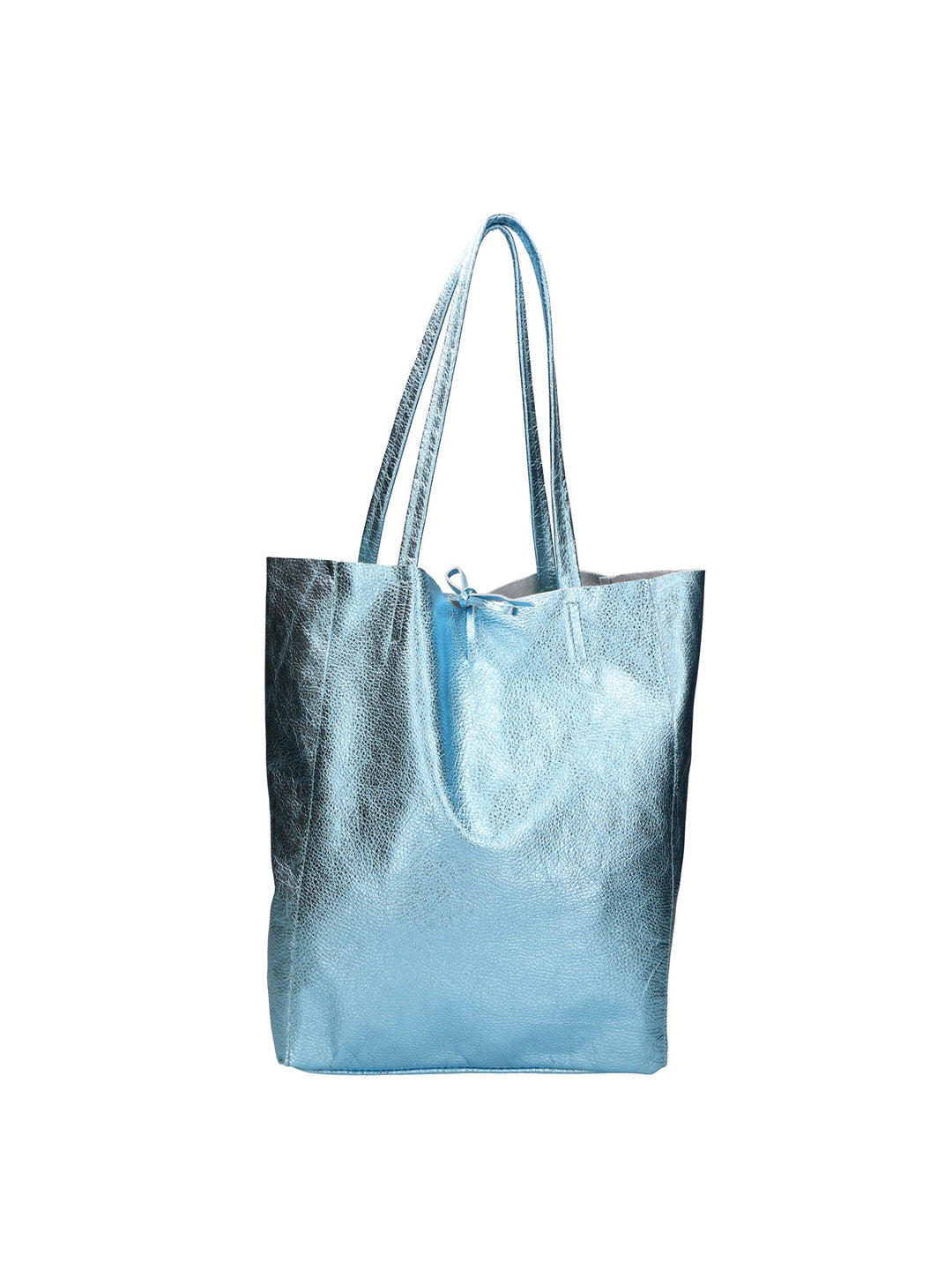 Borsa a spalla da Donna in Vera Pelle | Gave Lux | GLX220592123FBG-DL92_CELESTE