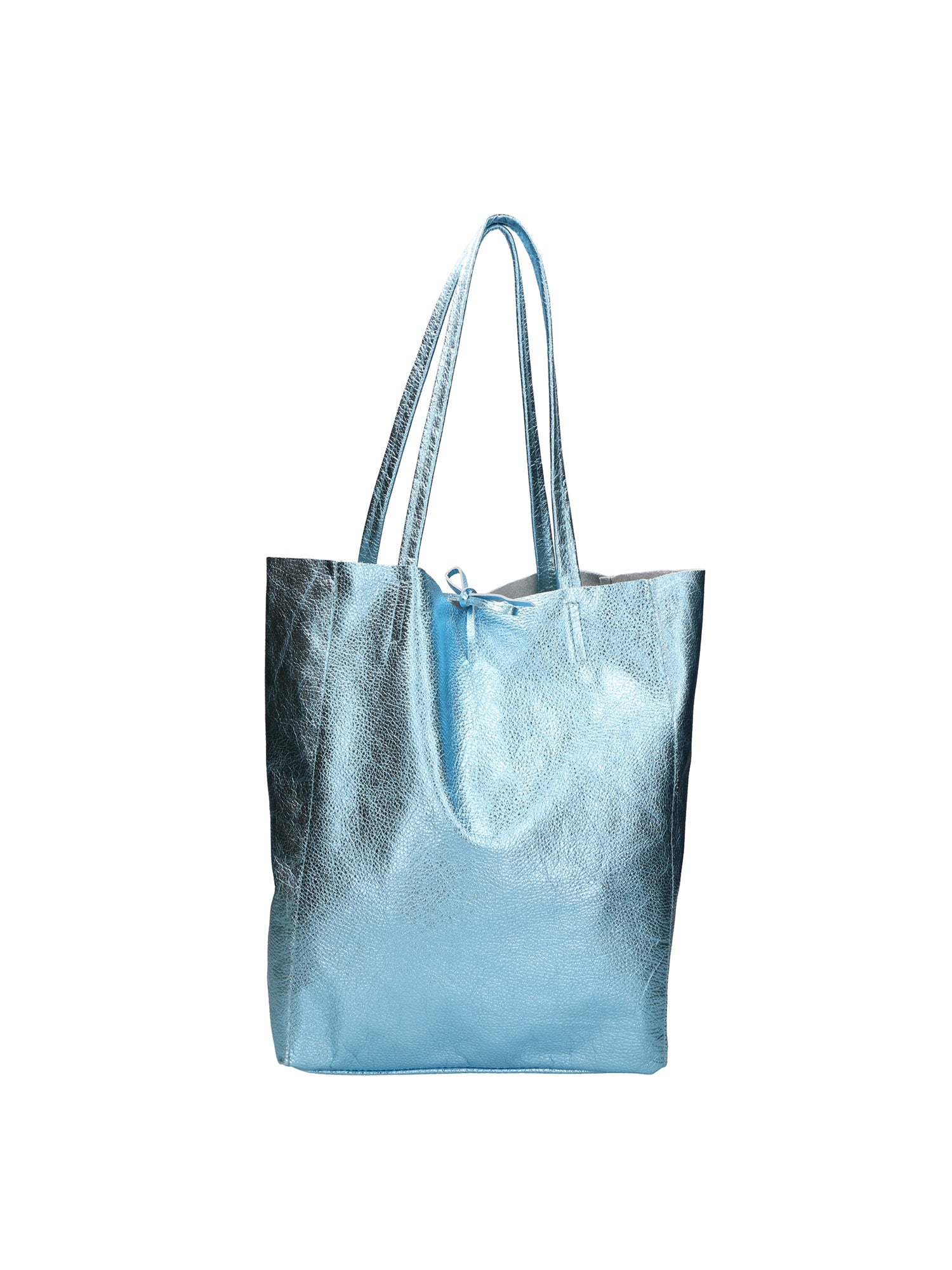 Borsa a spalla da Donna in Vera Pelle | Gave Lux | GLX220592123FBG-DL92_CELESTE