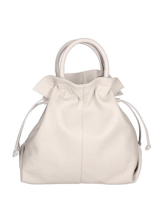 Borsa a mano da Donna in Vera Pelle | Gave Lux | GLX220583723FBG-D86_GRIGIO_PERLA