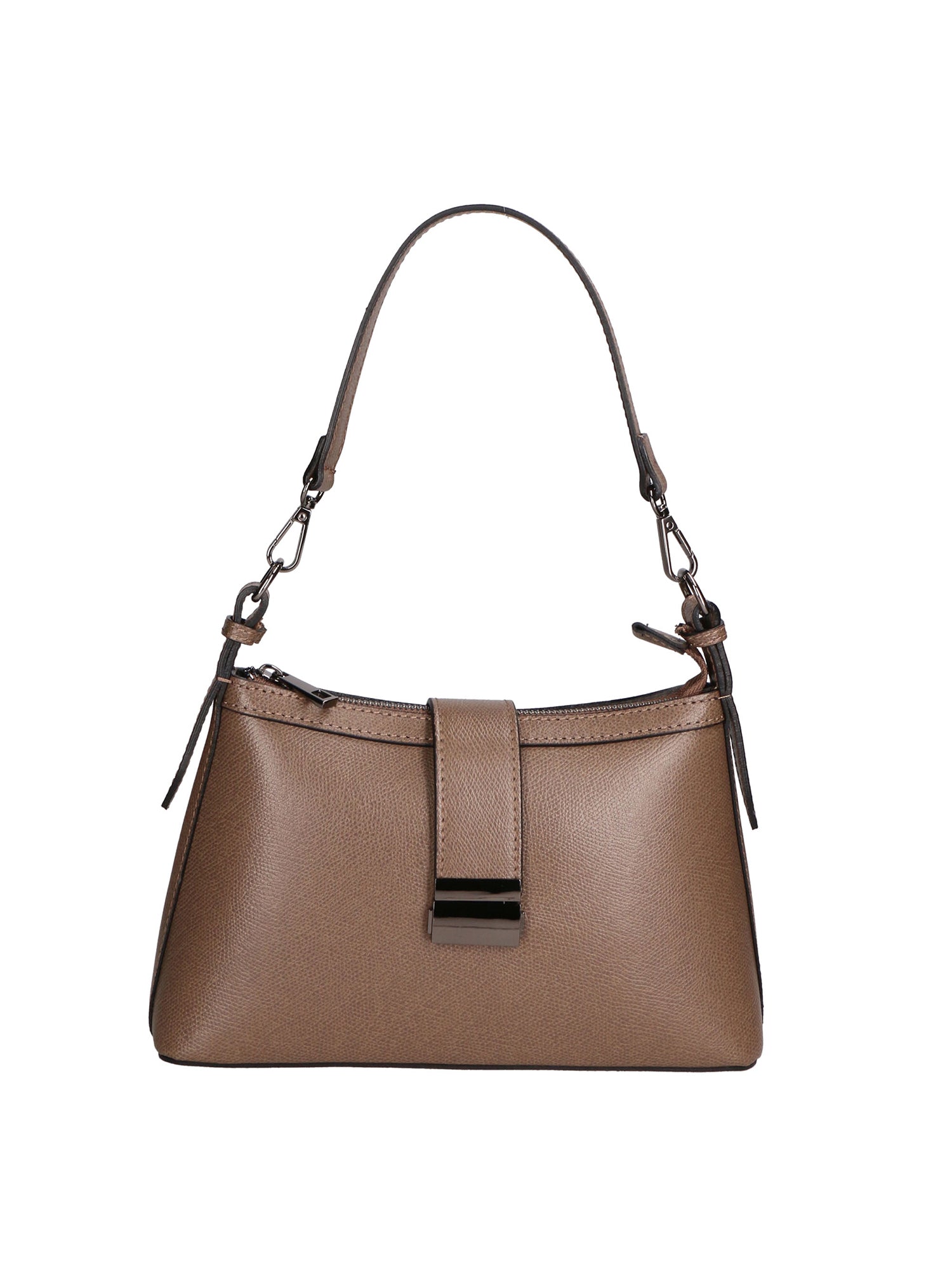 Borsa a spalla da Donna in Vera Pelle | Gave Lux | GLX220569423FBG-PL40_TAUPE
