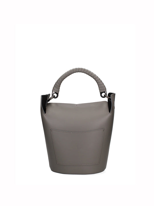 Damen-Beuteltasche aus echtem Leder
