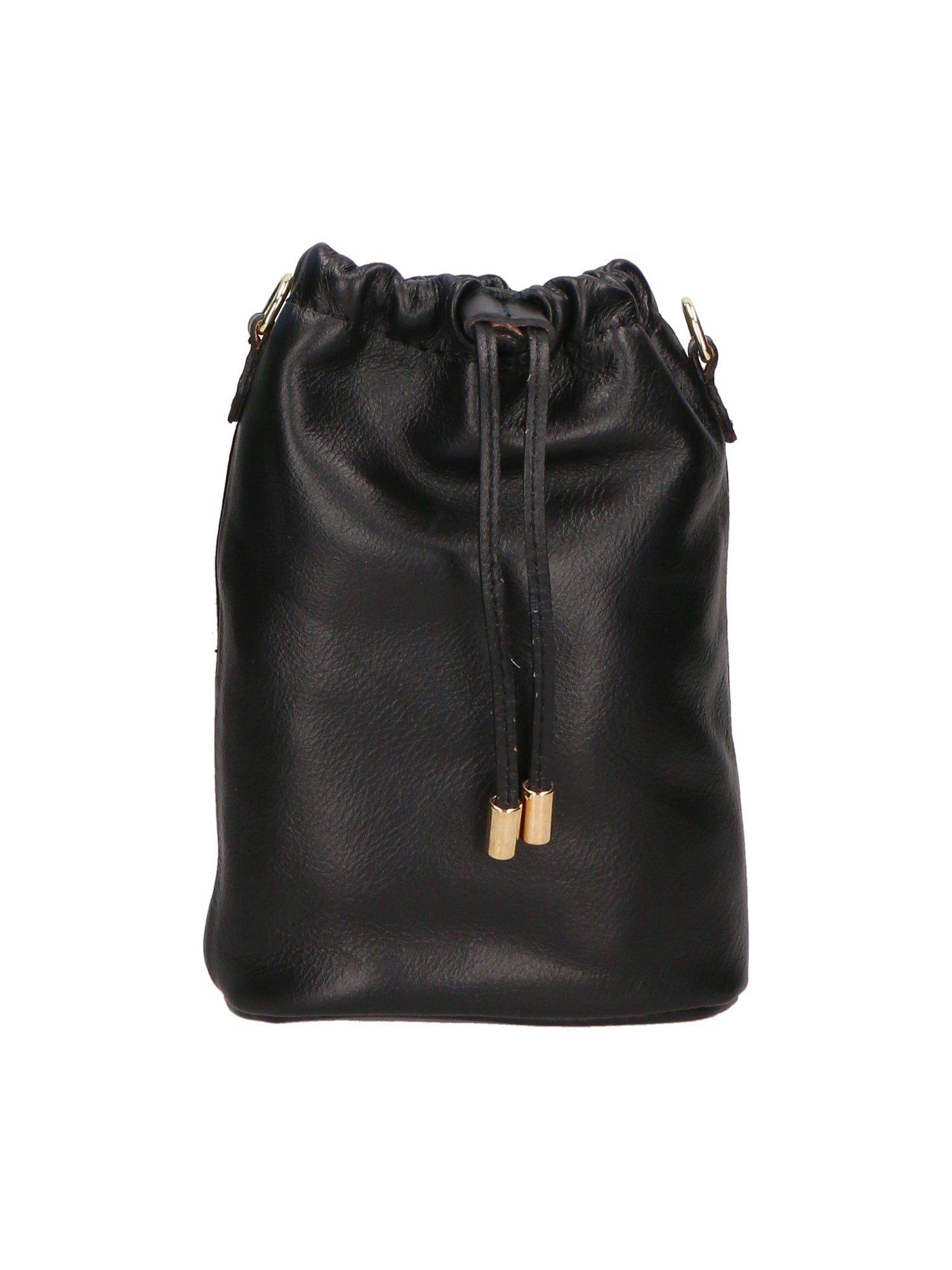 Borsa a sacca da Donna in Vera Pelle | Gave Lux | GLX220541223FBG-NERO_BLACK