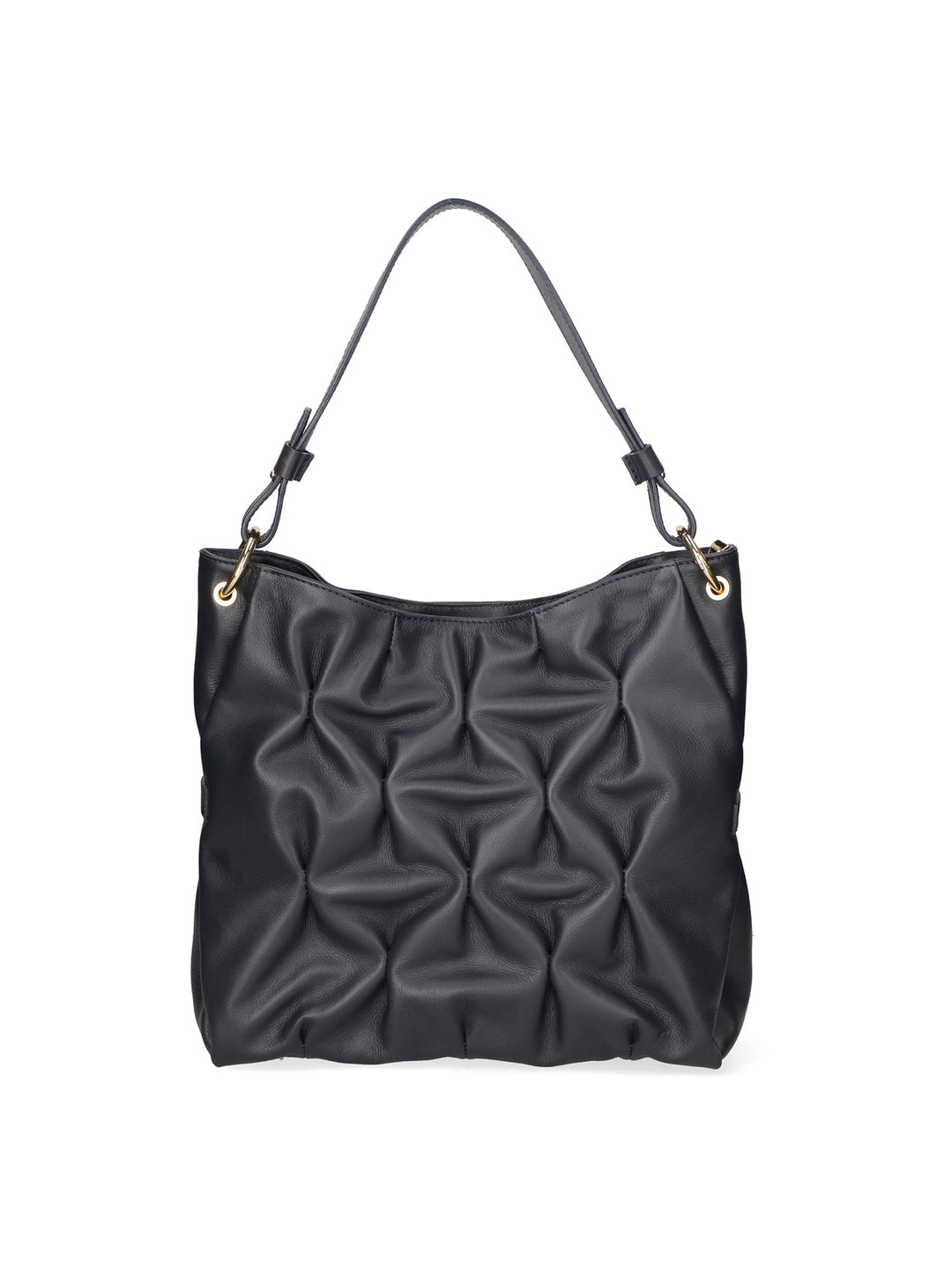 Borsa a spalla da Donna in Vera Pelle | Gave Lux | GLX220399823FBG-S26_BLU_NOTTE