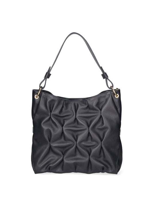 Borsa a spalla da Donna in Vera Pelle | Gave Lux | GLX220399823FBG-S26_BLU_NOTTE