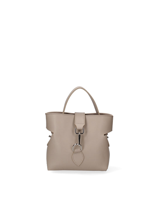 Borsa a mano da donna In Vera pelle | Gave Lux | GLX220738023FBG-PL05_CAPPUCCINO