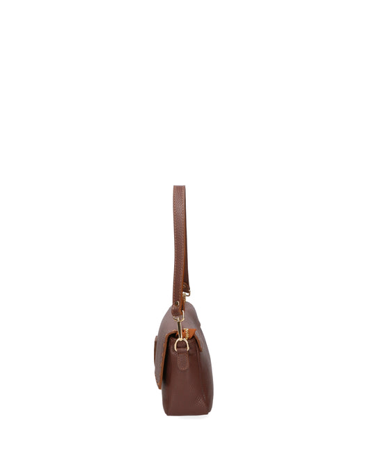 Wally borsa a spalla da Donna in Vera Pelle