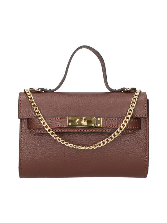 Uma Damen-Clutch aus echtem Leder