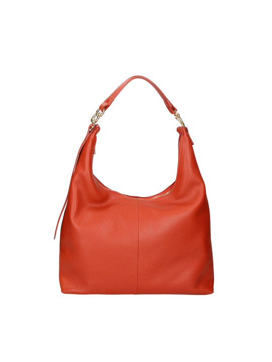 Borsa a spalla da Donna in Vera Pelle | Gave Lux | GLX220667323FBG-D61_MATTONE