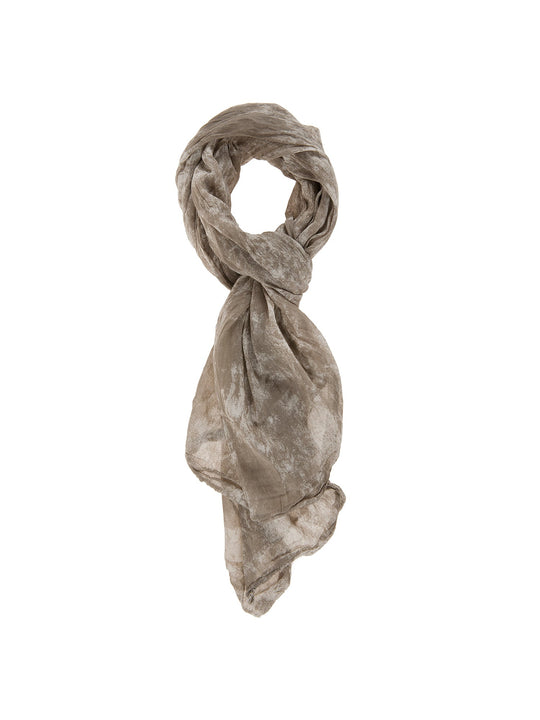 Foulard Unisex in Cotone e seta | Gave Lux | GLX22L201523FBG-TAUPE