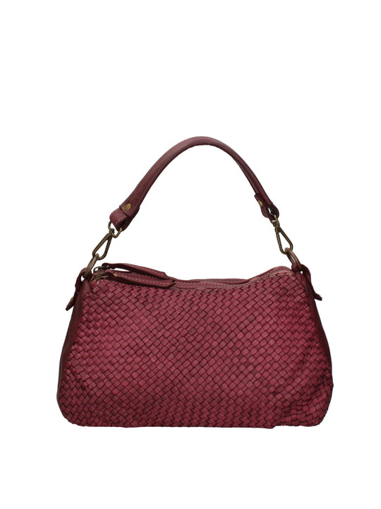 Borsa a spalla da donna In Vera pelle | Gave Lux | GLX22780023FBG-BORDO