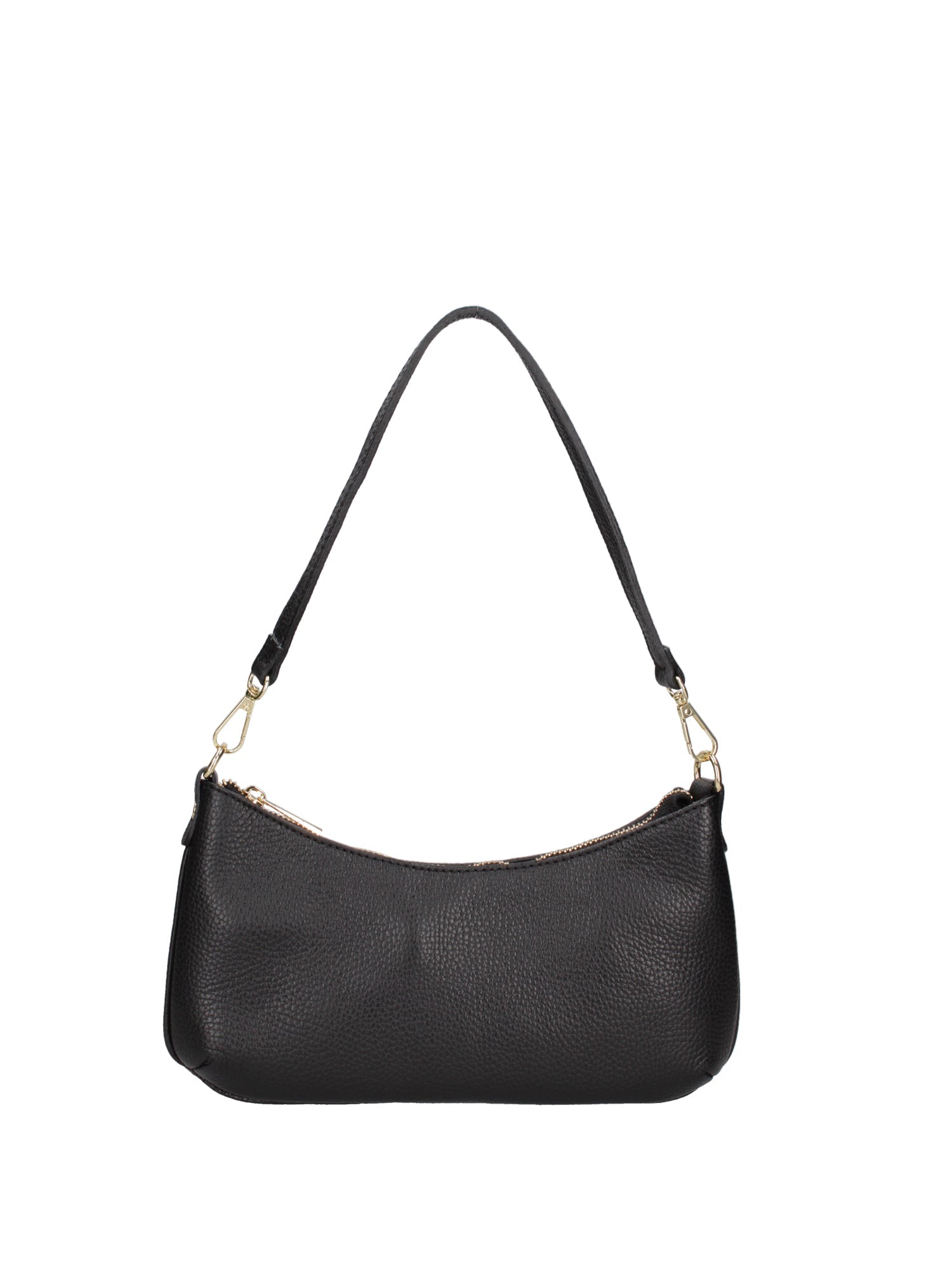 Borsa a spalla da donna In Vera pelle | Gave Lux | GLX220740023FBG-D28_NERO