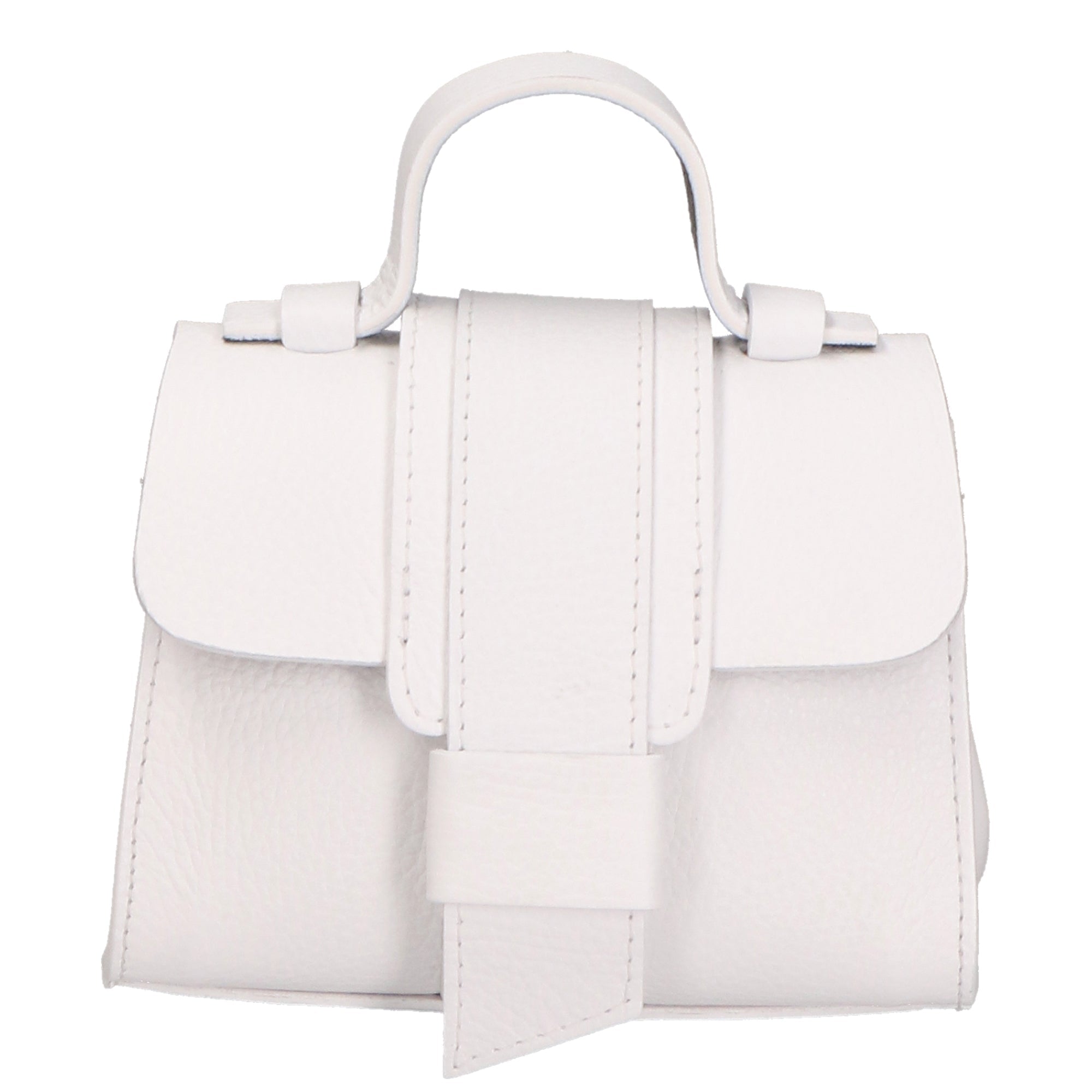Borsa a mano da Donna in Vera Pelle | Gave Lux | GLX220625023FBG-D01_BIANCO+D28_NERO