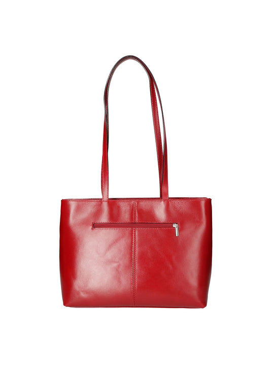 Flora Borsa a spalla da Donna in Vera Pelle