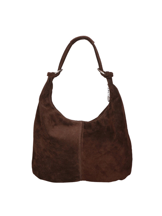 Borsa a spalla da Donna in Vera Pelle | Gave Lux | GLX220528023FBG-015_T.MORO