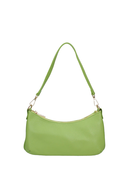 Borsa a spalla da donna In Vera pelle | Gave Lux | GLX220740023FBG-D12_VERDE