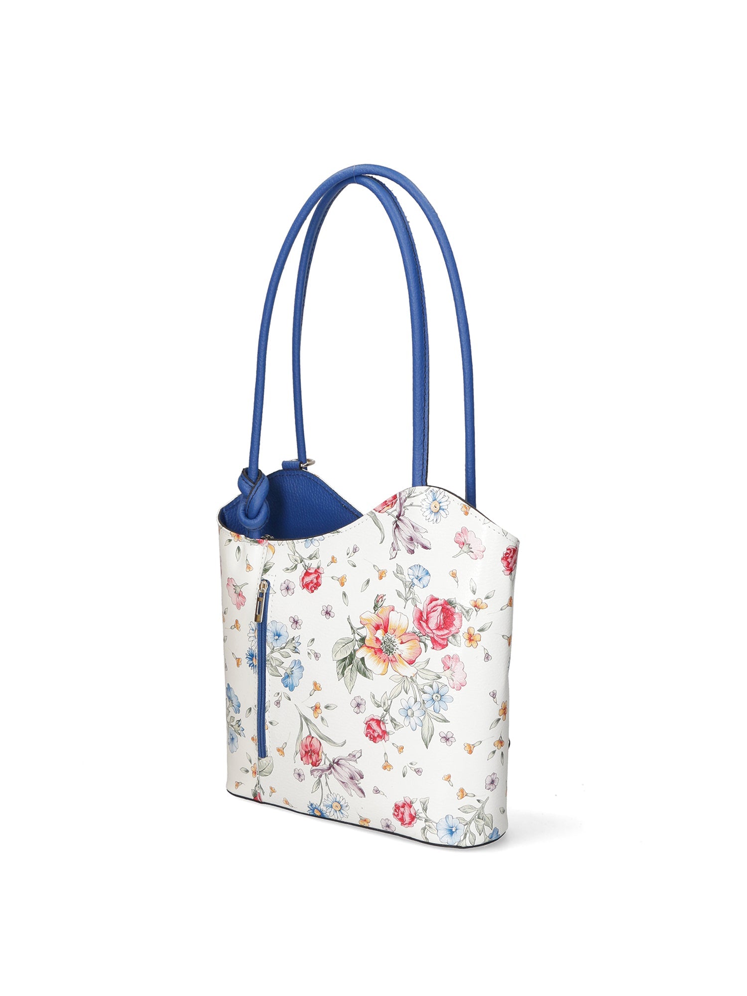 Borsa a spalla da Donna in Vera Pelle | Gave Lux | GLX228005623FBG-D22_BLUETTE_ROYAL_BLU