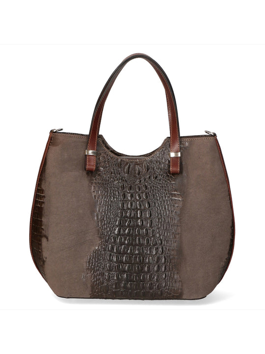 borsa a mano da Donna in Vera Pelle | Gave Lux | GLX2280046_123FBG-T.MORO