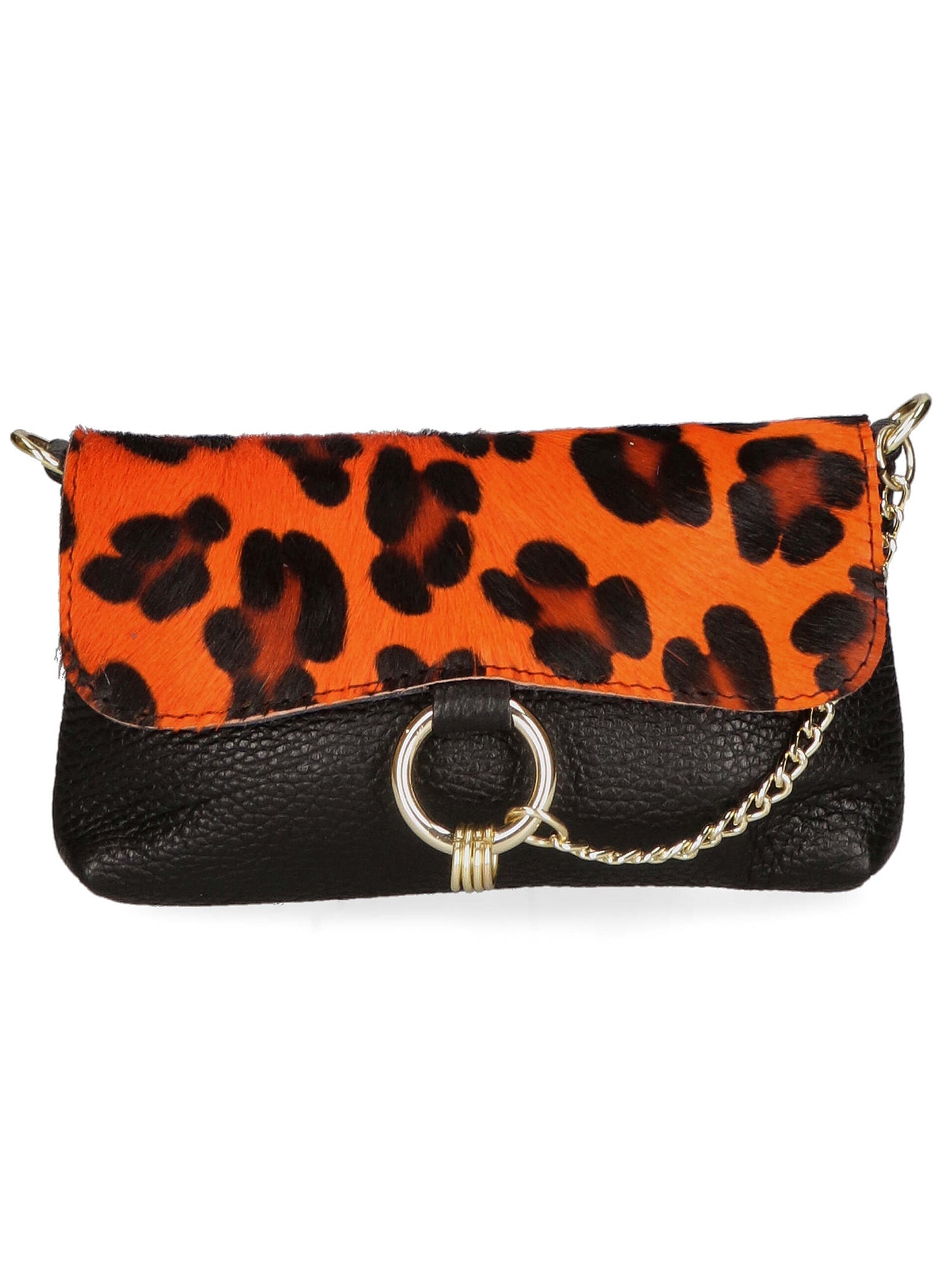 Pochette da Donna in Vera Pelle | Gave Lux | GLX220476023FBG-LEO_G_ARANCIONE