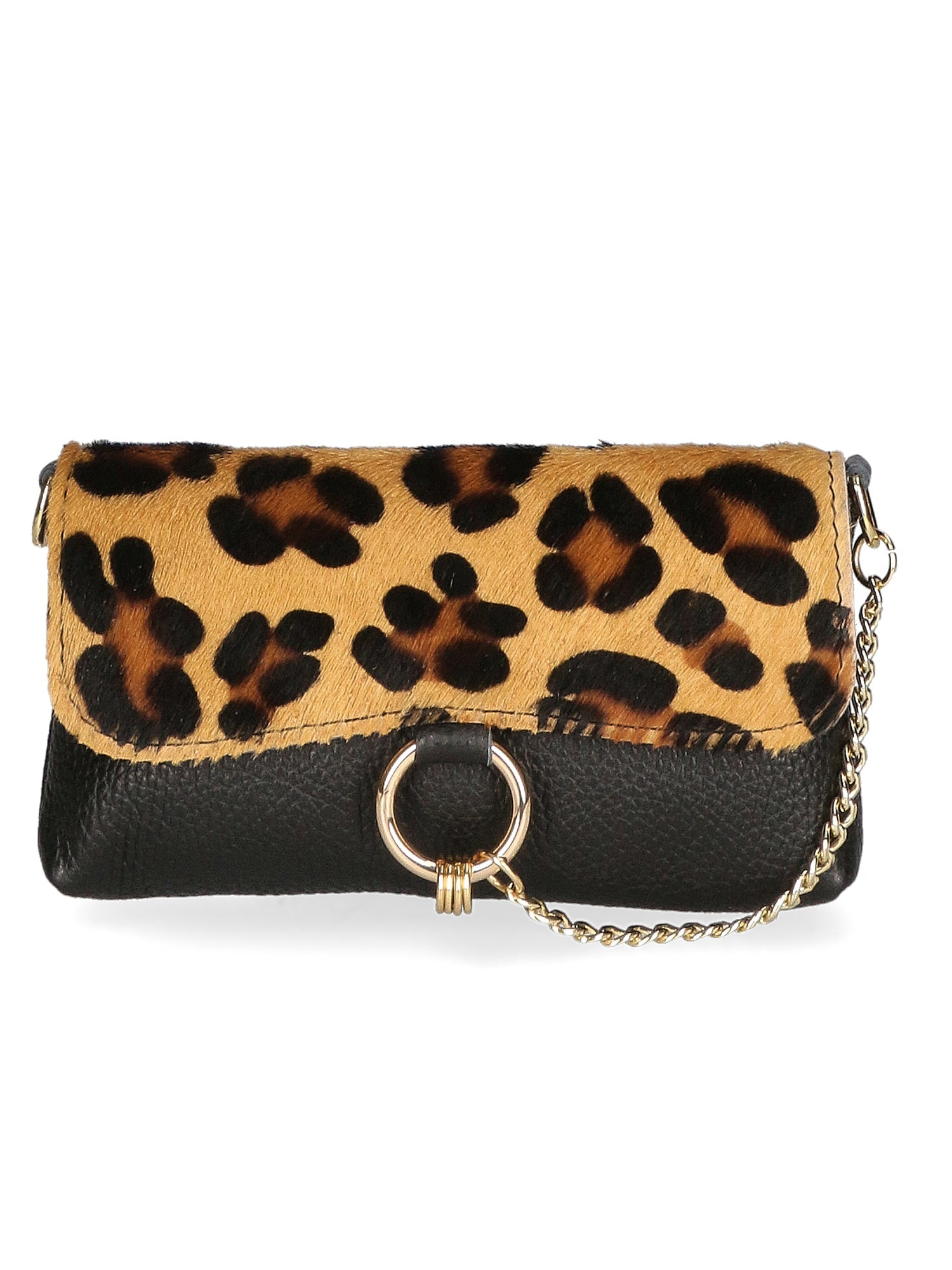Pochette da Donna in Vera Pelle | Gave Lux | GLX220476023FBG-LEO_G_CUOIO