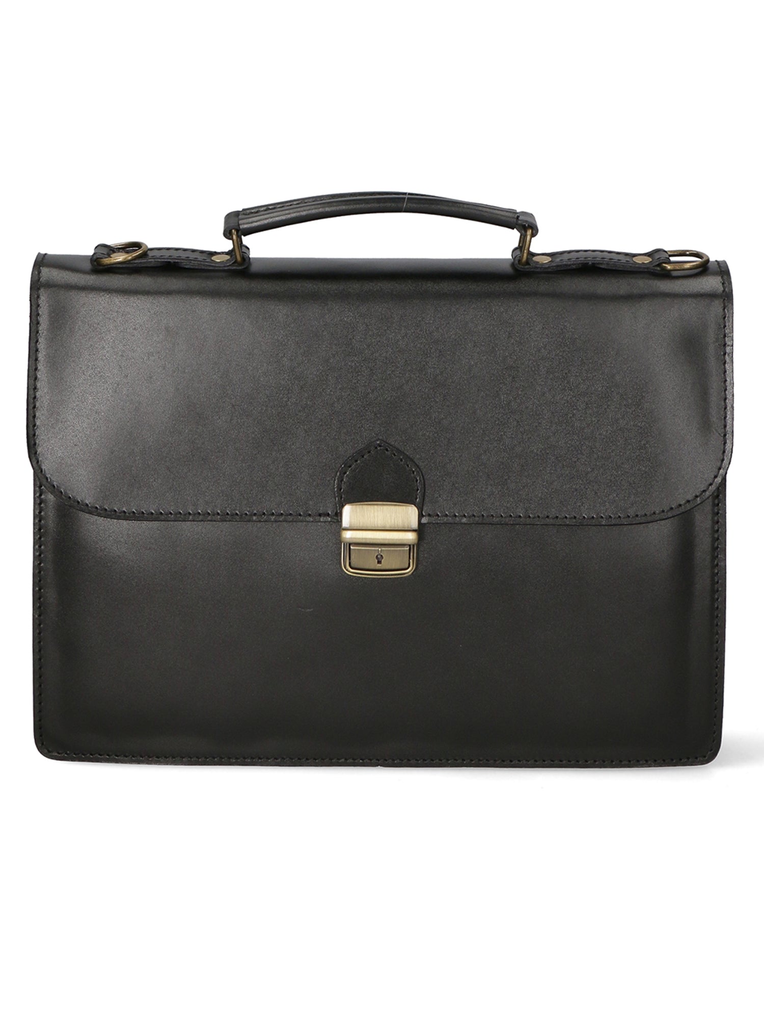 Borsa da lavoro Unisex in Vera Pelle | Gave Lux | GLX22700423FBG-NERO
