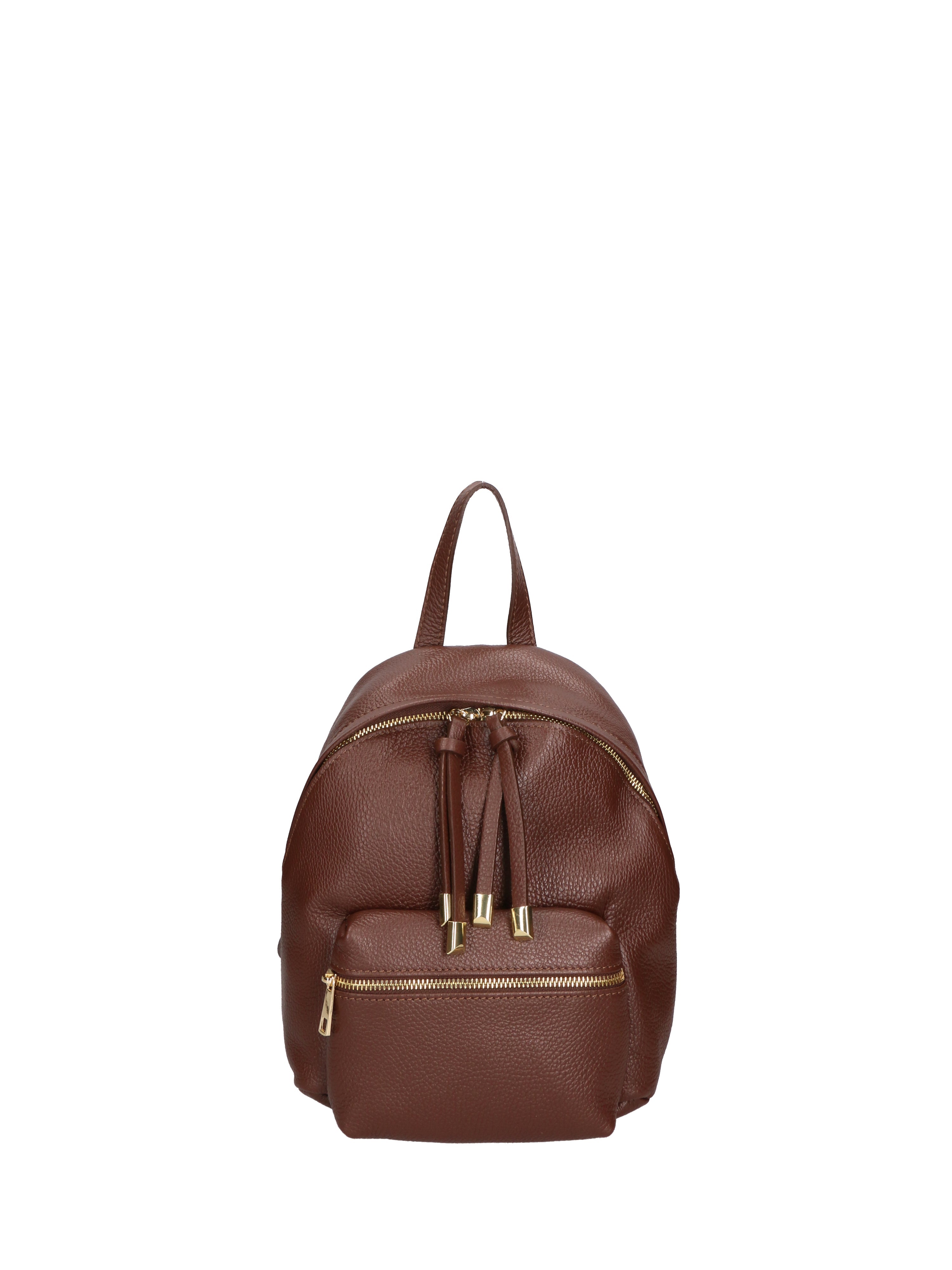 Borsa a mano da donna In Vera pelle | Gave Lux | GLX220651523FBG-D223_CIOCCOLATO
