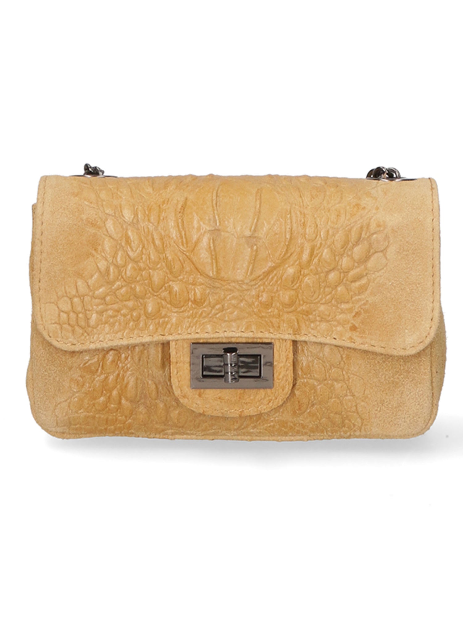 Borsa a tracolla da Donna in Vera Pelle | Gave Lux | GLX221002923FBG-CUOIO