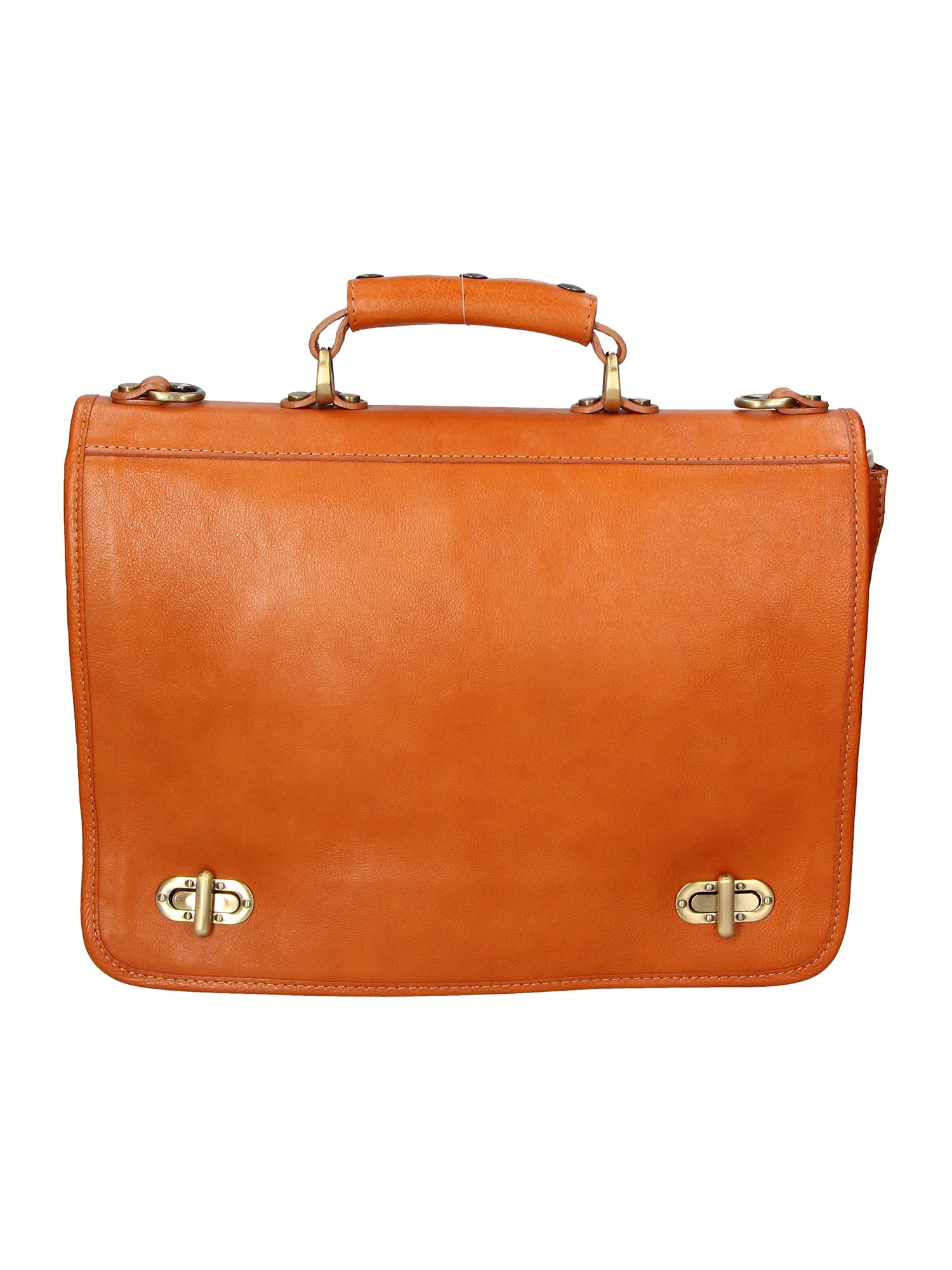 borsa da lavoro da Uomo in Vera Pelle | Gave Lux | GLX22912423FBG-CUOIO_COGNAC