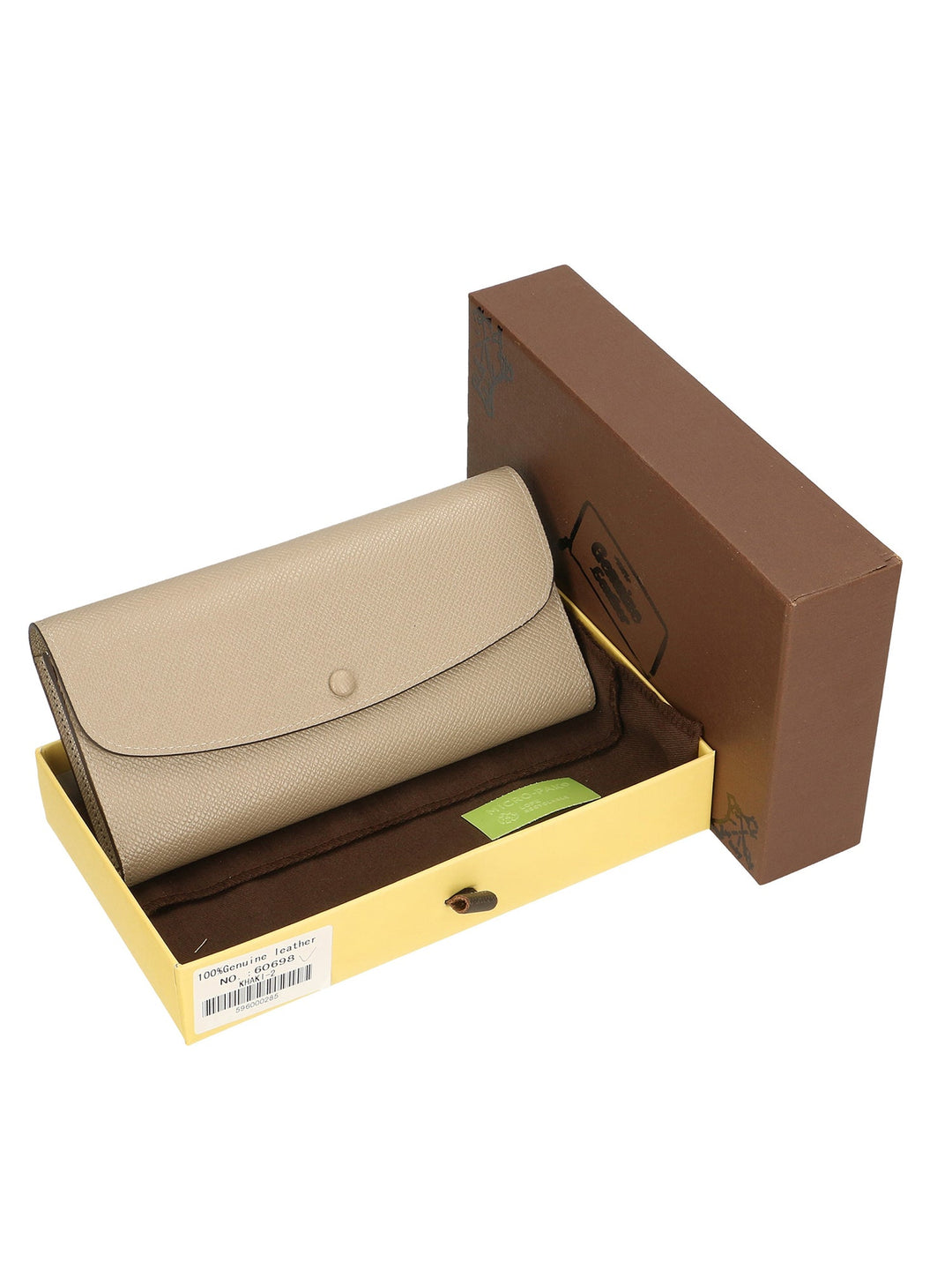 Portafoglio da Donna in Vera Pelle | Gave Lux | GLX2260698-223FBG-FANGO_TAUPE