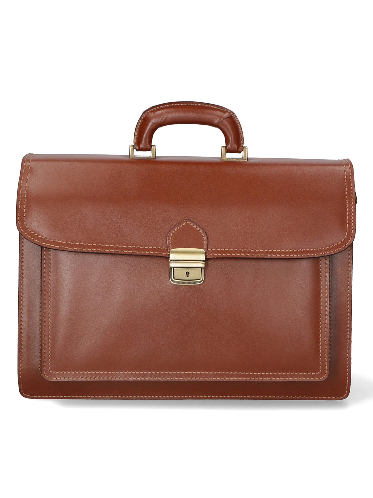 Borsa da lavoro da Uomo in Vera Pelle | Gave Lux | GLX22700823FBG-MARRONE_BROWN