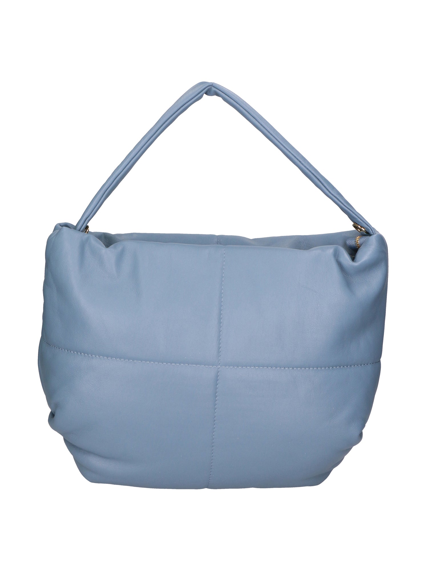 Borsa a spalla da Donna in Vera Pelle | gave lux | GLX220649523FBG-S41_CELESTE_SCURO