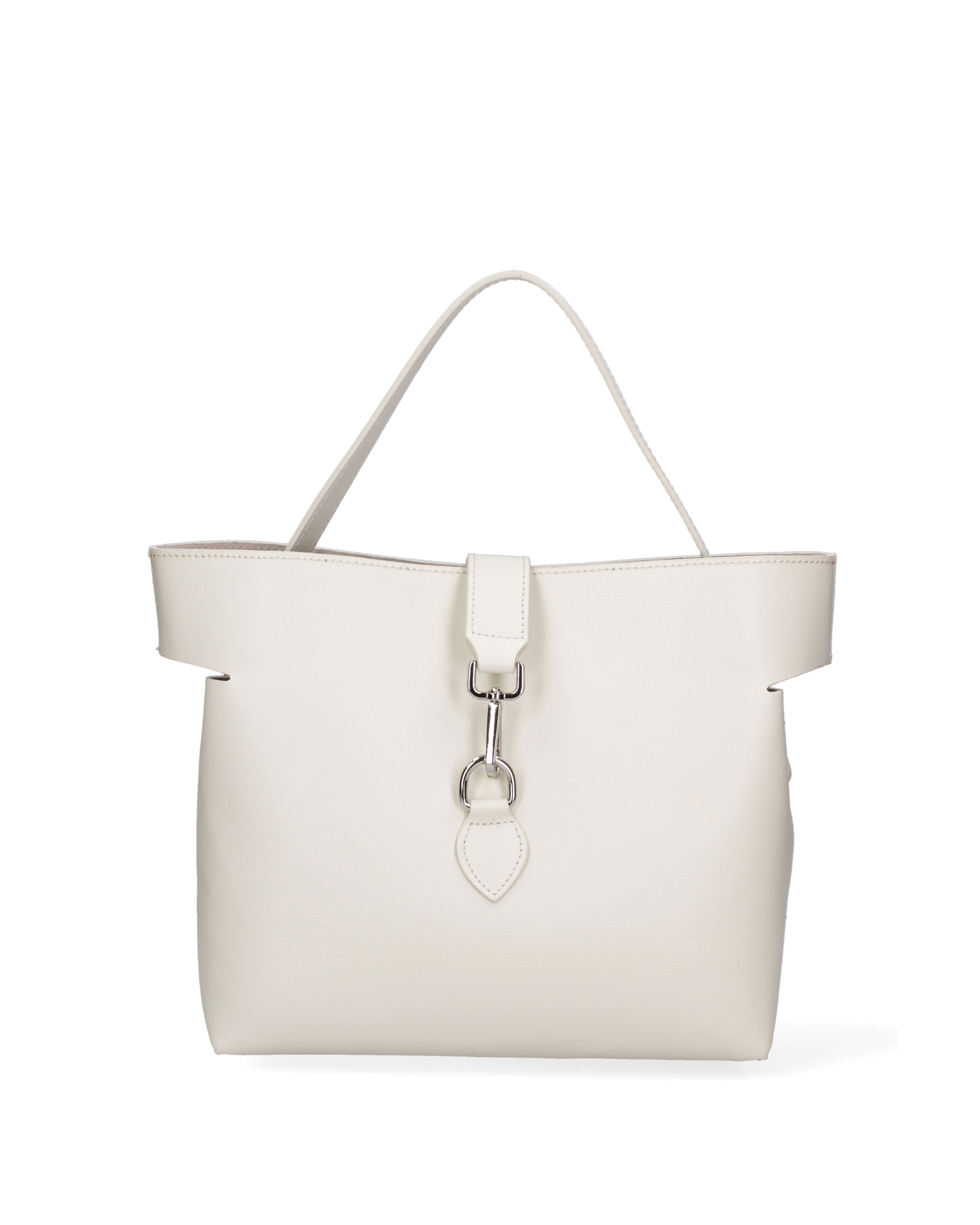 Borsa a mano da donna In Vera pelle | Gave Lux | GLX220737923FBG-PL37_LATTE